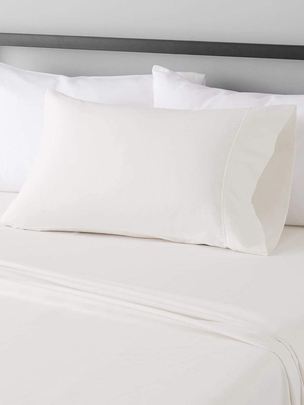 Cream Solid Bed Sheets Breathable Wrinkle-Free Microfiber 14” Deep Pockets TWIN